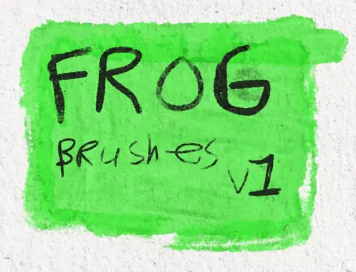 Frog's MISC brushes — Krita brush