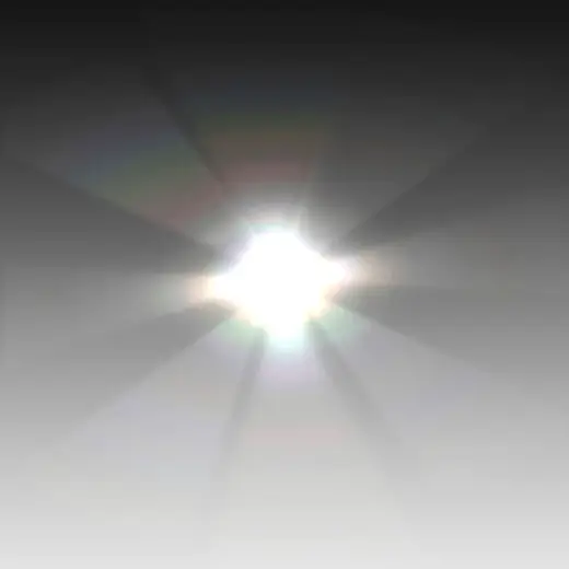 W2 Round Lens Flare — Clip Studio Paint brush