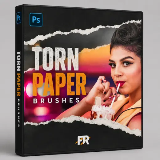 Torn Paper Brushes — Photoshop brush