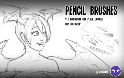 Pencil Brushes — Photoshop brush