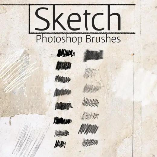 15 Free Photoshop Sketch Brushes — Procreate, Photoshop & Krita brush