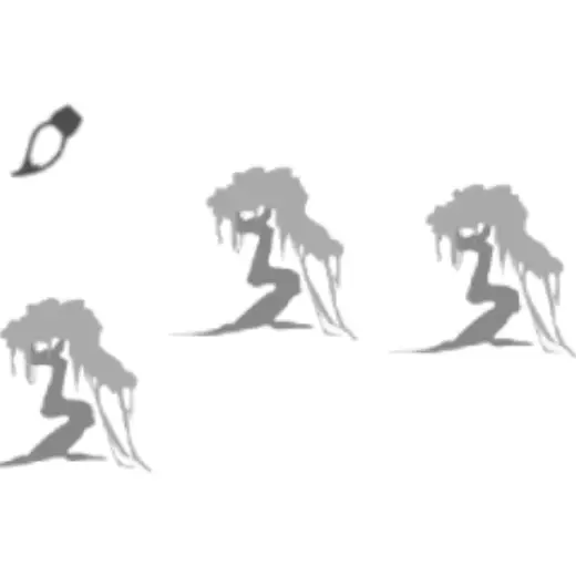 Fantasy tree silhouette 1 — Clip Studio Paint brush