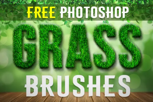 Free Photoshop Grass Brushes by FixThePhoto — Procreate, Photoshop & Krita brush