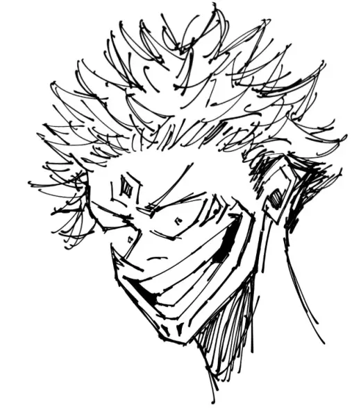 Gege Akutami Brush — Krita brush