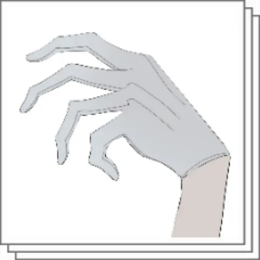 Brush to draw the seams of gloves — Clip Studio Paint brush