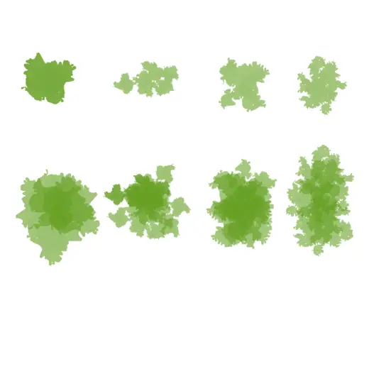 Joseph's New Tree Leaf's Bundle 1.0 — Krita brush