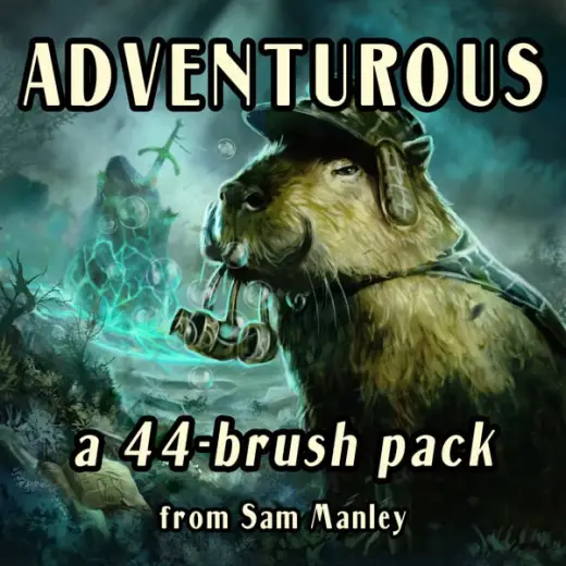 ADVENTUROUS - a 44-brush .abr pack — Photoshop brush