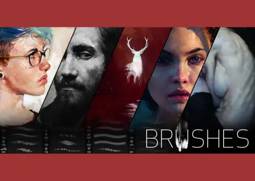 Brushes by Aaron Griffinart — Procreate, Photoshop & Krita brush