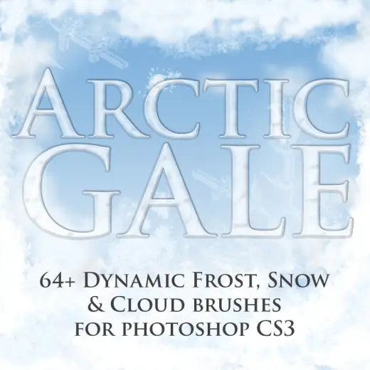 Arctic Gale Photoshop Brush — Photoshop brush
