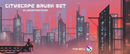 Cityscape Brush Set — Krita brush