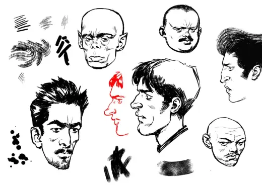Jens' Ink Brushes + DEMO — Photoshop brush
