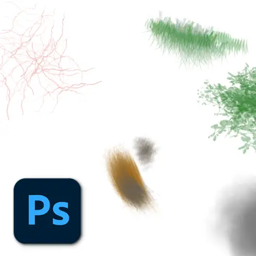 Textured Brushes [PSD] — Photoshop brush