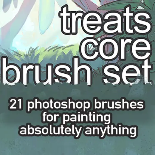 treats's core brushset — Procreate & Photoshop brush
