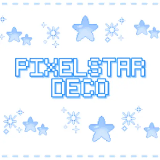 Pixel Star Deco — Clip Studio Paint brush