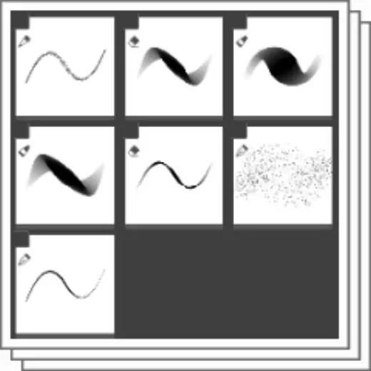 go full-set — Clip Studio Paint brush