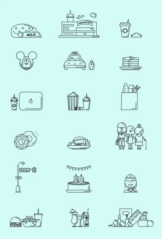 Travel Brushes — Procreate, Photoshop & Krita brush