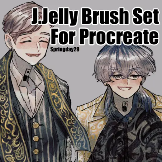 [Procreate] J.Jelly Brush set — Procreate brush