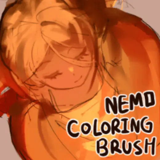 Square Coloring Upgrade Pen — Clip Studio Paint brush