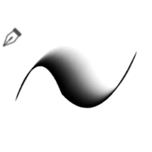 Half with a half-open edge and square brush — Clip Studio Paint brush