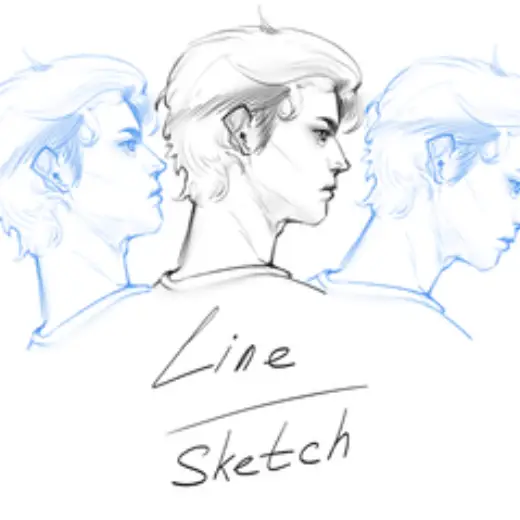 Line\Sketch — Clip Studio Paint brush