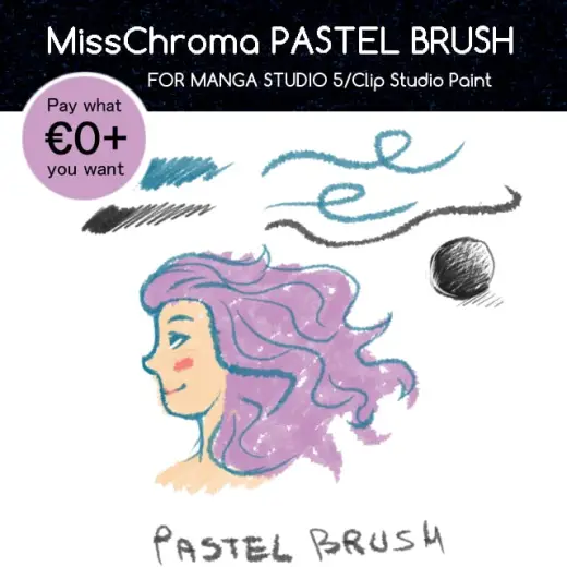 PENCIL BRUSH for Manga Studio 5 /Clip Studio Paint — Clip Studio Paint brush