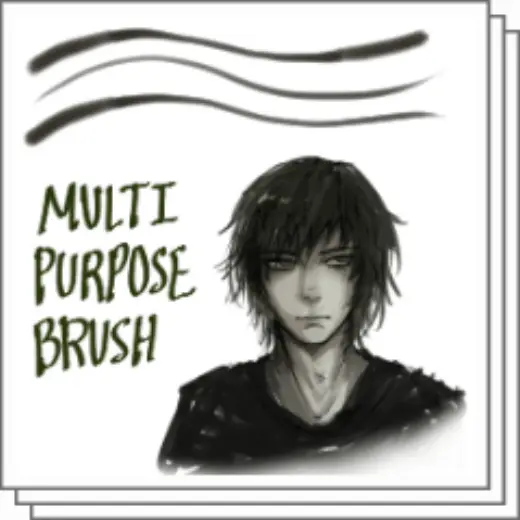 multipurpose brush — Clip Studio Paint brush