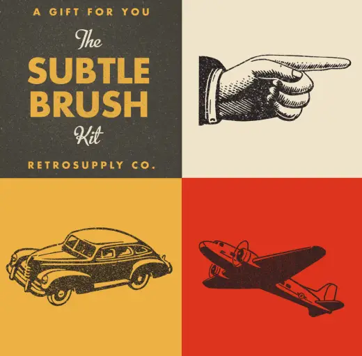 The Subtle Aged Look Brushes — Procreate, Photoshop & Krita brush