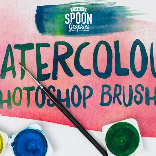 14 Watercolour Brushes for Adobe Photoshop — Photoshop brush