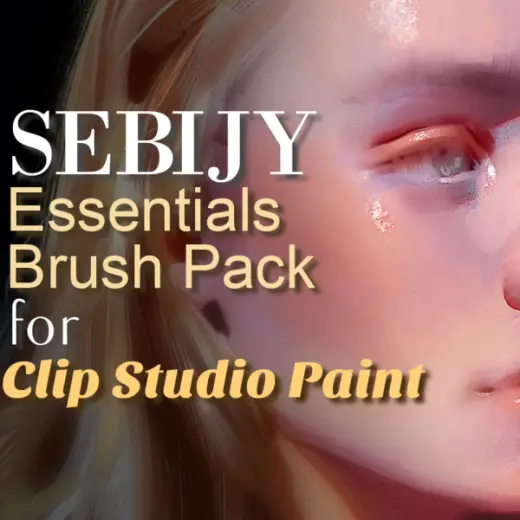 Sebijy's Essentials Brush Pack (Clip Studio Paint) — Clip Studio Paint brush