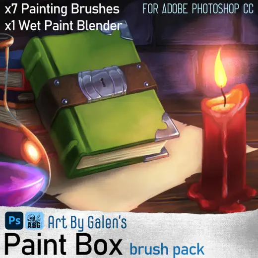 Painter's Box - Brush Pack — Photoshop brush