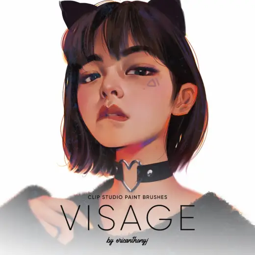 VISAGE - Clip Studio Paint Brushes — Clip Studio Paint brush