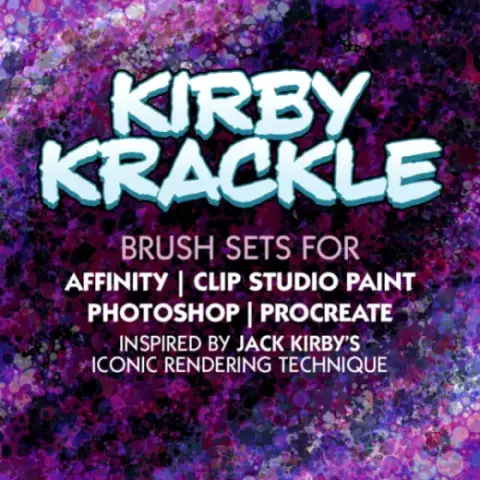 Kirby Krackle Brush Bundle — Clip Studio Paint brush