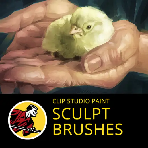 Clip Studio Paint: Sculpt Brushes — Clip Studio Paint brush