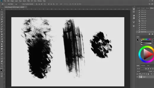 Mahereus oli brush — Photoshop brush