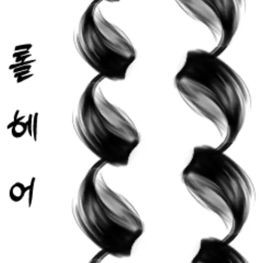 Judol-Roll Hair — Clip Studio Paint brush