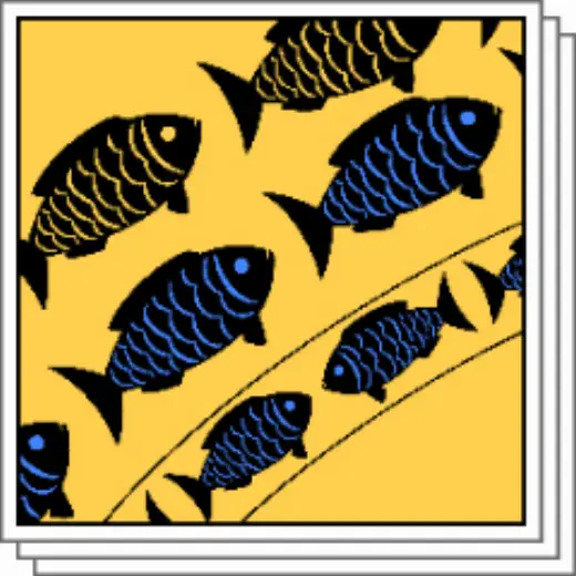 fish pattern — Clip Studio Paint brush