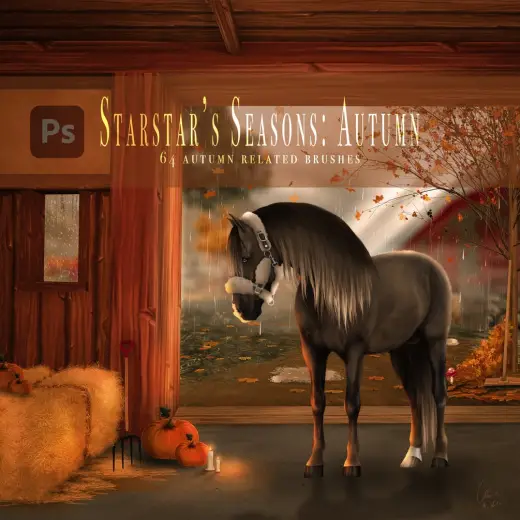 Starstar's seasons: Autumn — Photoshop brush