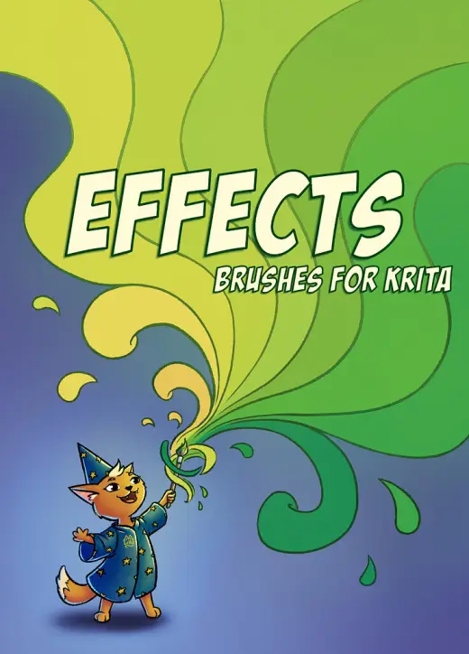 Effects brush bundle — Krita brush