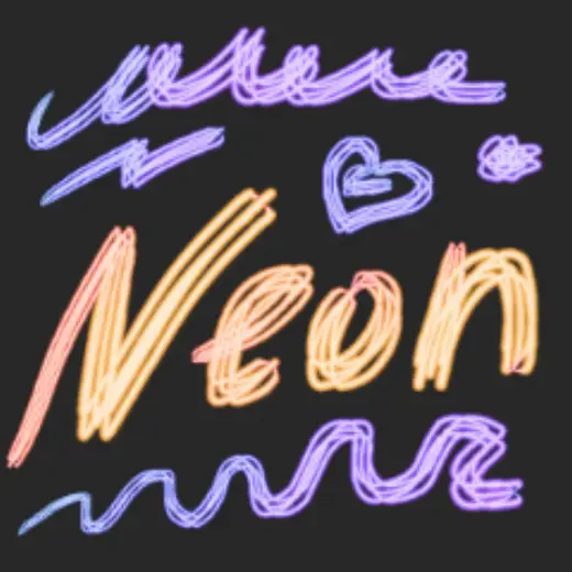 neon brush — Clip Studio Paint brush