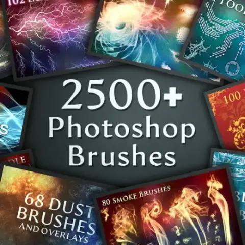 2500+ Photoshop Brushes Bundle — Photoshop brush