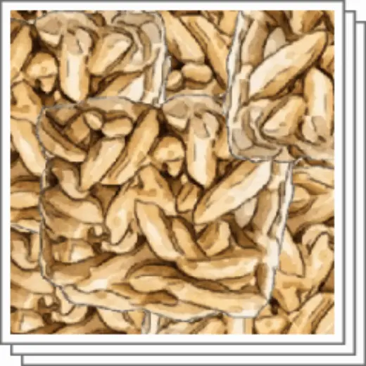Jipang (puffed rice snack) — Clip Studio Paint brush