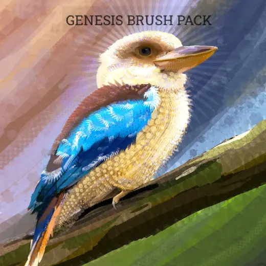 Genesis Brushes — Procreate, Photoshop & Krita brush