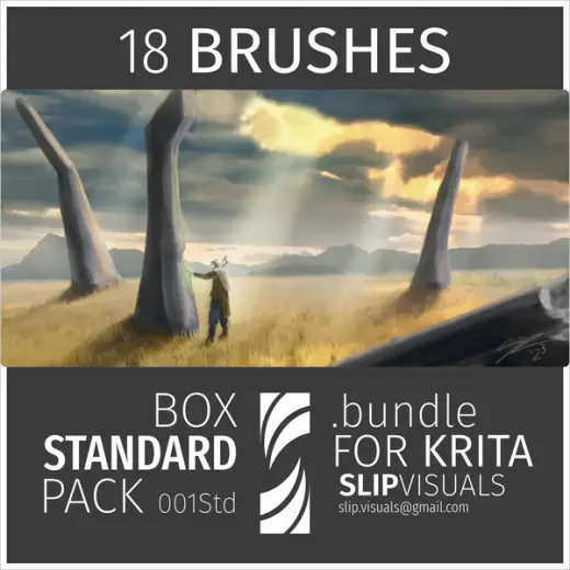 KRITA Box Standard | Digital Brush Bundle — Krita brush
