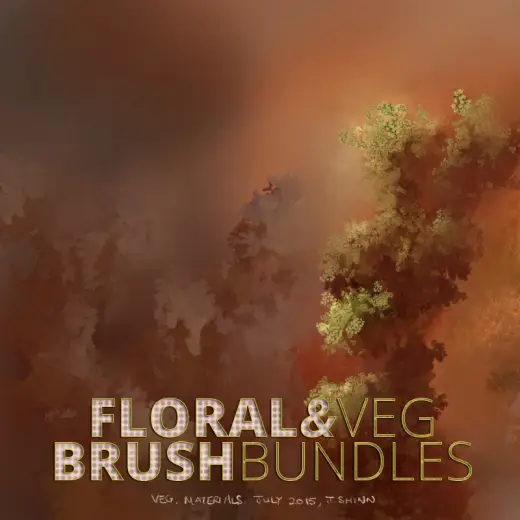 Material And Veg Brushes — Krita brush