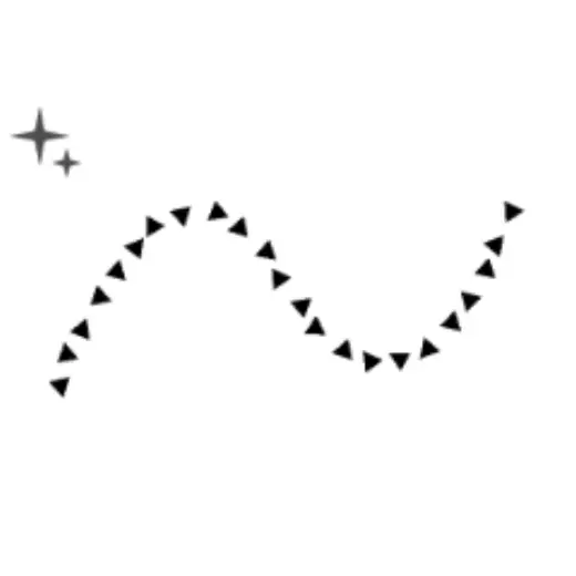 Triangular random brush — Clip Studio Paint brush