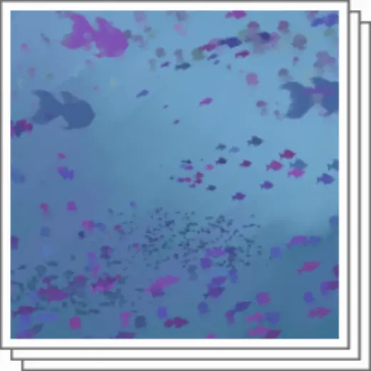 Jellyfishes and Fishes — Clip Studio Paint brush