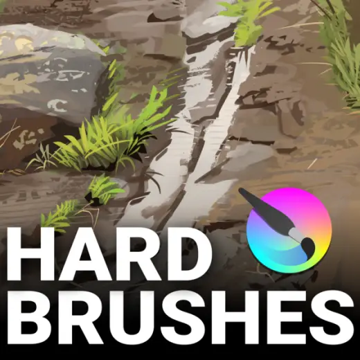 SpaghetMeNot's Hard Brushes for Krita — Krita brush