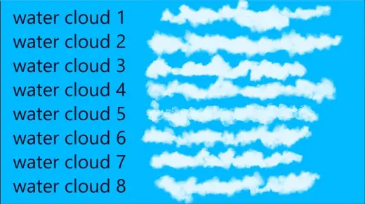 Cloud Pack - Ramadan 2024 — Krita brush