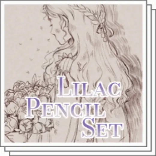 ♦ Lilac Pencil Set ♦ — Clip Studio Paint brush