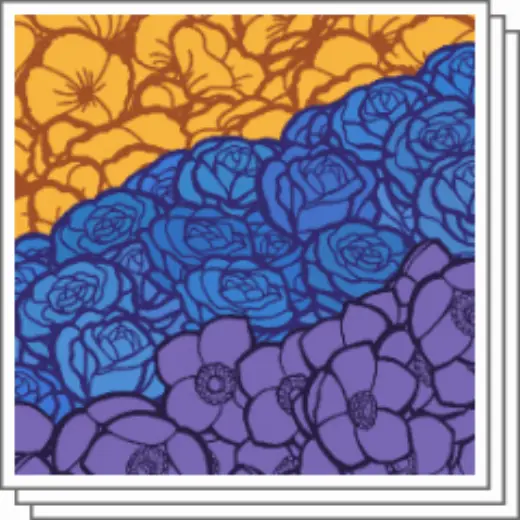 Roses, Poppies, Hellebores — Clip Studio Paint brush